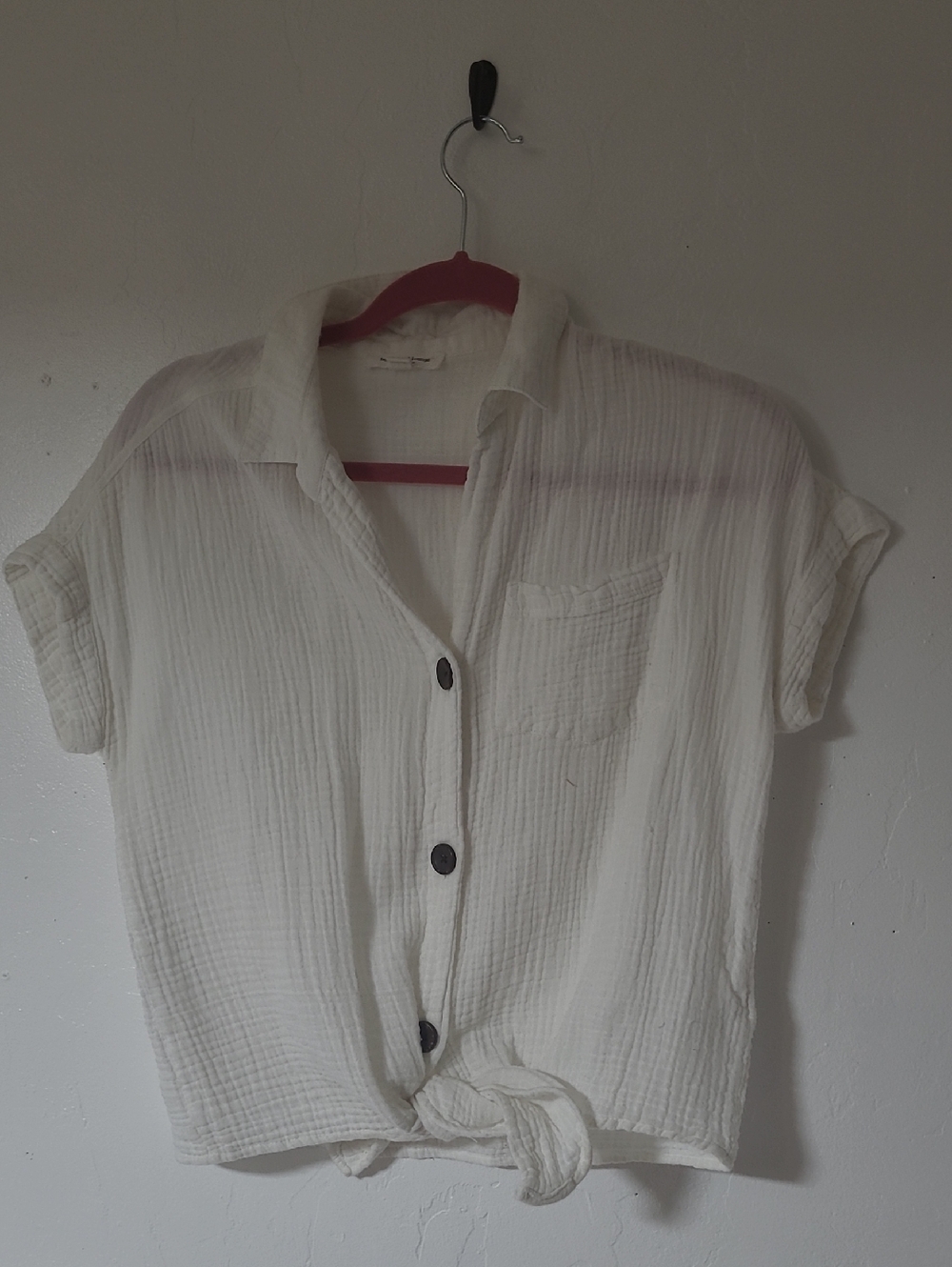 Cotton Tie Shirt